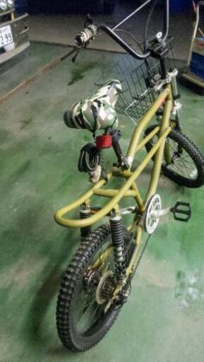 決まりました❗️自転車 フリーキーバイク Freaky Bike(マットオリーブ  