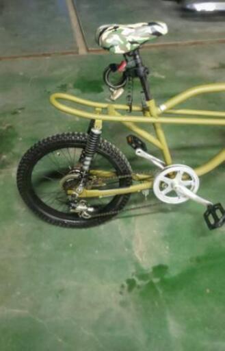 決まりました 自転車 フリーキーバイク Freaky Bike マットオリーブ迷彩 花 花 鍋島のbmxの中古あげます 譲ります ジモティーで不用品の処分