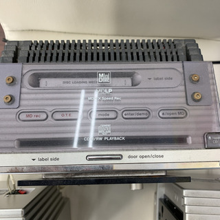 ケンウッド　MD CD コンポ