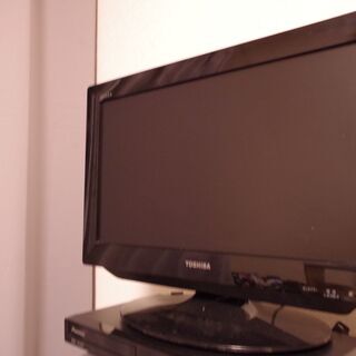 【中古】東芝製 19型液晶テレビ  2,000円 (2010年製)