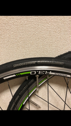 ロードバイク 700C ホイール タイヤ 28c スプロケット 10S cs-5700 12-25T