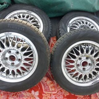 BBS ピレリ製 スタッドレスつき 4本