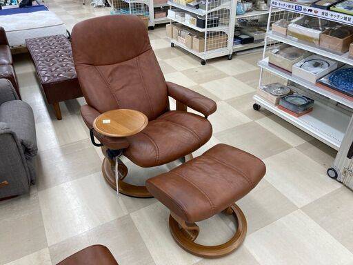 Ekornes(エコーネス) ストレスレスチェア スウィングテーブル付