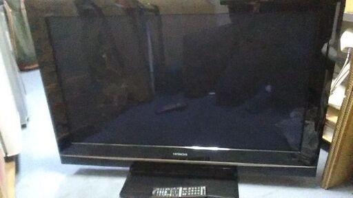 日立　プラズマテレビ　P42-HR02 HDD内蔵 録画可能