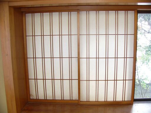 値下げしました 中古 引取り対応 縦繁障子4枚組 W675mm H1145mm D33mm Mr Kojiro 酒田のその他の中古あげます 譲ります ジモティーで不用品の処分
