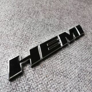 HEMI 　エンブレム　ブラック　Dodge　jeep