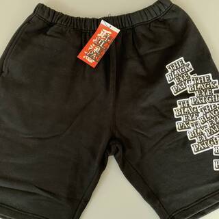 L.H.P x Black Eye Patch LABEL SWEAT SHORTS