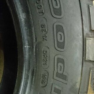 ラングラー ルビコン タイヤ 255-75-17 中古 5本