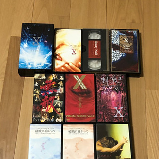 X JAPANビデオ10点セット