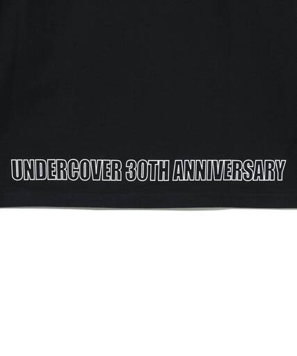 メンズ UNDERCOVER 30th Anniversary TEE BLACK