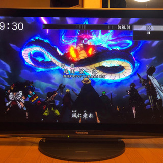 Panasonicプラズマテレビ50インチ＋Panasonicブルーレイレコーダー