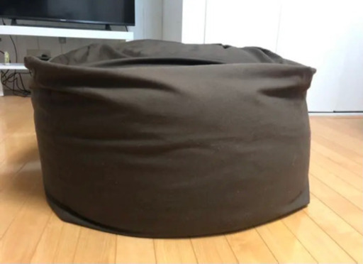 無印良品 人をダメにするソファ ブラウン 大 無印良品 体にフィットする