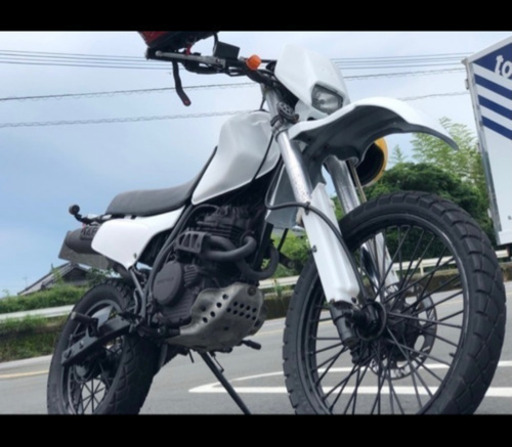 xlr250r md16 倒立フォーク