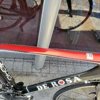 デローザ　カーボンフレーム　ロードバイク　自転車