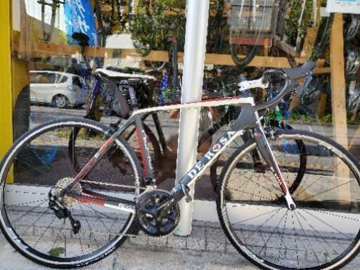 デローザ　カーボンフレーム　ロードバイク　自転車