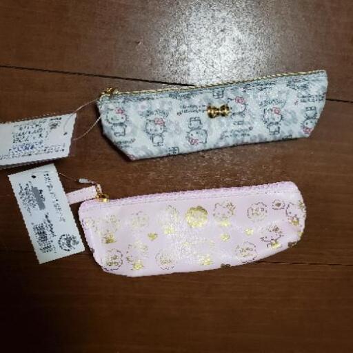 【新品】HelloKitty　ペンケース　2点セット