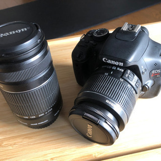 Canon EOS kiss x5 レンズ2本