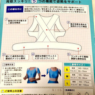 新品未使用 中山式 脊椎医学 キョウセイベルト 矯正 Junjun 唐木田のフィットネス トレーニングの中古あげます 譲ります ジモティーで不用品の処分