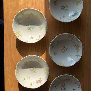 京都の老舗メーカーたち吉の小皿5枚セット