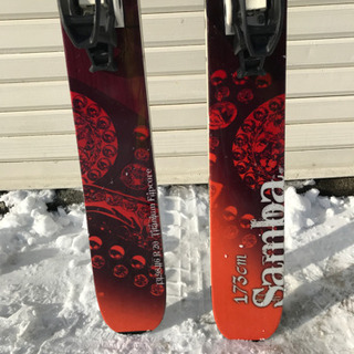 バックカントリー用スキー173㌢とビンディングセット中古