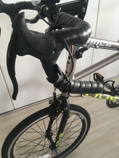 ドロップハンドル　小径ロードバイク　ミニベロ　SIMANO DEORE XTペダル付き 再出品】ドロップハンドル 小径ロードバイク ミニベロ SIMANO DEORE XT