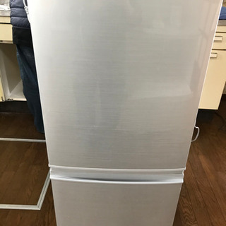 【ネット決済】シャープ冷蔵庫　SJ D14D S 2017年製