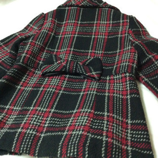 赤チェックショートコートpコート Zakka 千葉のコート レディース の中古 古着あげます 譲ります ジモティーで不用品の処分