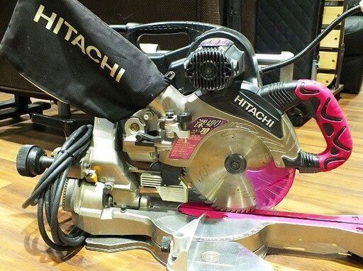 苫小牧バナナ】HiKOKI/日立工機 卓上 スライド丸鋸 刃径7.5インチ