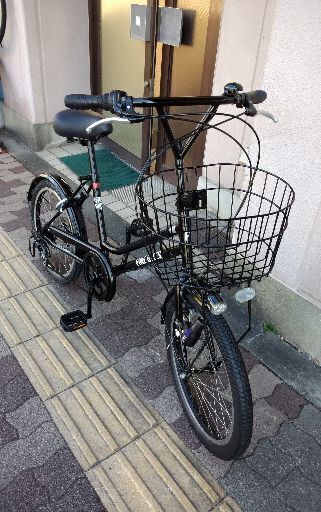 Fine bikes(ファインバイク)20吋ミニベロ 外装6段/ブラック