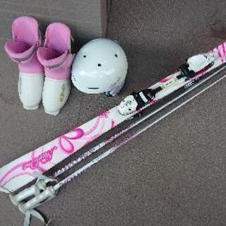 女の子用 スキー セット