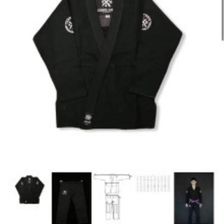 柔術　道着　黒　Carpediem 道着　A3 新品に近い