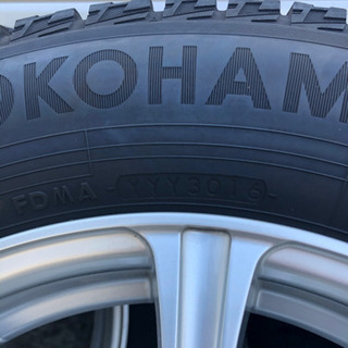 美品バリ山スタッドレス&アルミ 205 65R16