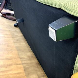 北大前! 札幌 引取 【状態良好】 RELAX FORM/リラックスフォーム SMART3 3人掛けソファ グリーン 2シーター ダイニング リビング オシャレ家具 中古