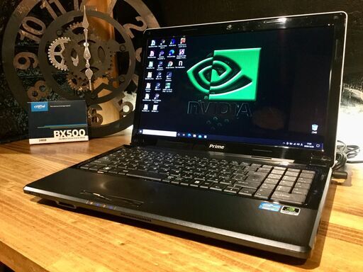 売約済み。ご覧頂きありがとうございました。【NVIDIA搭載！フォートナイトもプレイ可能！一宮でWindows10搭載機！フルHD液晶！ドスパラ Prime i7-QM ゲーミングPC】一宮市のパソコン屋 Mr.Carnival（ミスカニ）です！パソコン修理・中古パソコンの販売、iPhone\u0026iPad修理店【クレカ\u0026PayPay使えます！】受け渡しは店舗にて(^^)/【15.6インチ ノートパソコン ゲーミングノートPC RAM8GB/新品SSD240GB】