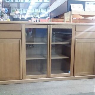 店舗同時販売中】 旭川家具 大雪木工 ベッカー サイドボード 【店頭ご 