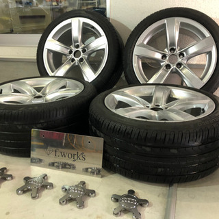 美品】AUDI S5純正 18インチ 8.5j ET29 PCD112 タイヤホイール4本セット