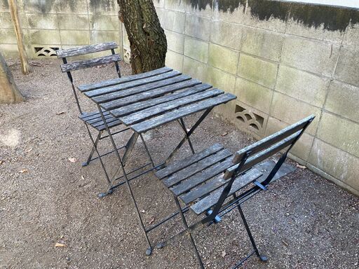 Ikeaガーデンチェア テーブルセット イケア ポポ 国分寺の椅子 チェア の中古あげます 譲ります ジモティーで不用品の処分