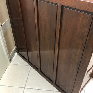 値下げ！和家具 キャビネット 幅約100cm×奥行き約42cm×高さ約87cm
