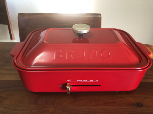 年末年始歓迎【動作確認済み】Bruno ホットプレート\u0026別売り鍋