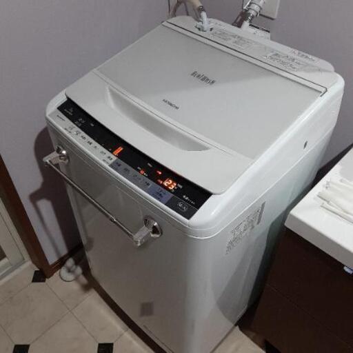 日立 全自動洗濯機 BW-V80E-W 「ビートウォッシュ」（洗濯8kg） ホワイト HITACH