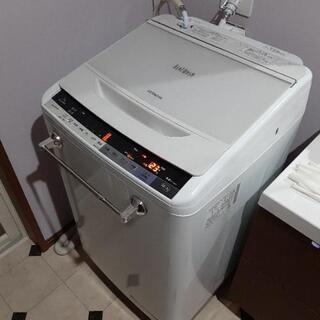日立 全自動洗濯機 BW-V80E-W 「ビートウォッシュ」(洗濯8kg