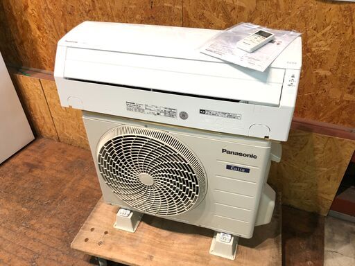 【管理KR150】Panasonic Eolia 2018年 2.2kw 6畳用 ルームエアコン CS-228CFR