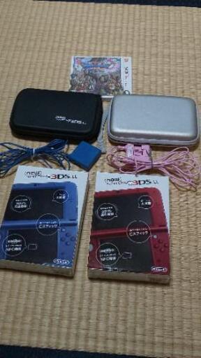 new nintendo 3DSLL 2台セット