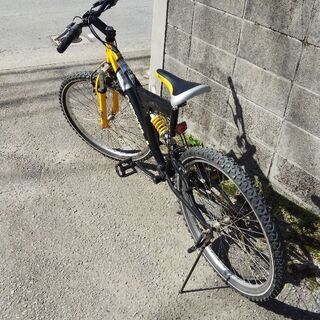 値下げしました】ダブルサスマウンテンバイク(自転車)