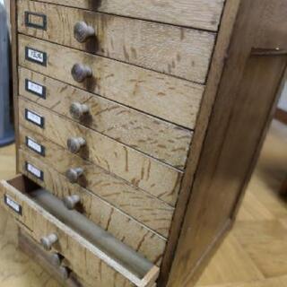 昭和レトロ　木製レターボックス