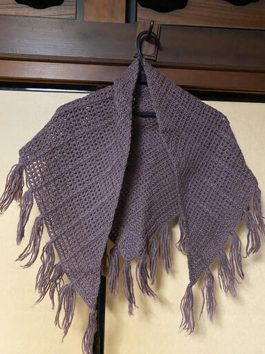 三角ストール 手作り Sho 今出川の小物 ストール の中古 古着あげます 譲ります ジモティーで不用品の処分