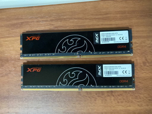 メモリ DDR4 8GB 2枚 3200MHZ