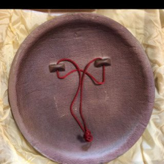 岡本太郎　信楽焼　陶器　骨董　太陽の顔　黒い太陽　大阪万博　希少