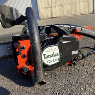 初期不良やアフターケアも安心 整備済 すぐ使える 日立工機 33cc タナカ　ECS-3359　エンジン チェーンソー バーサイズ 350mm 整備済 すぐ使える 日立工機 33cc タナカ ECS-3359 エンジン
