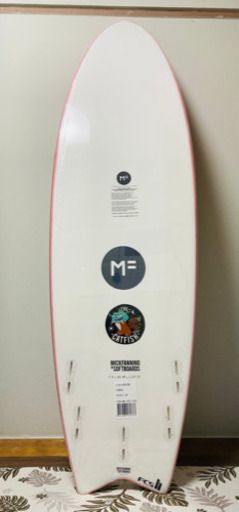 ミックファニングソフトボード　キャットフィッシュ5‘8 手渡し ミックファニングソフトボード キャットフィッシュ5'8 手渡し 【公式